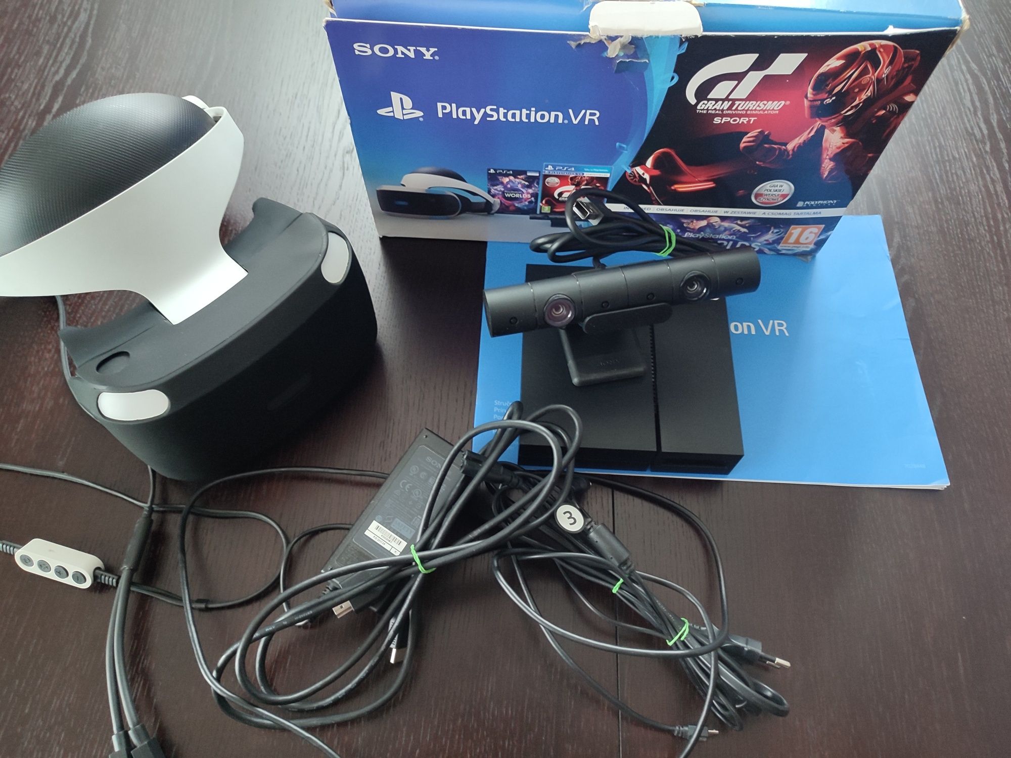 Zestaw PlayStation 4 VR move komplet Ps4 5 Sony kamera kontroler ruchu