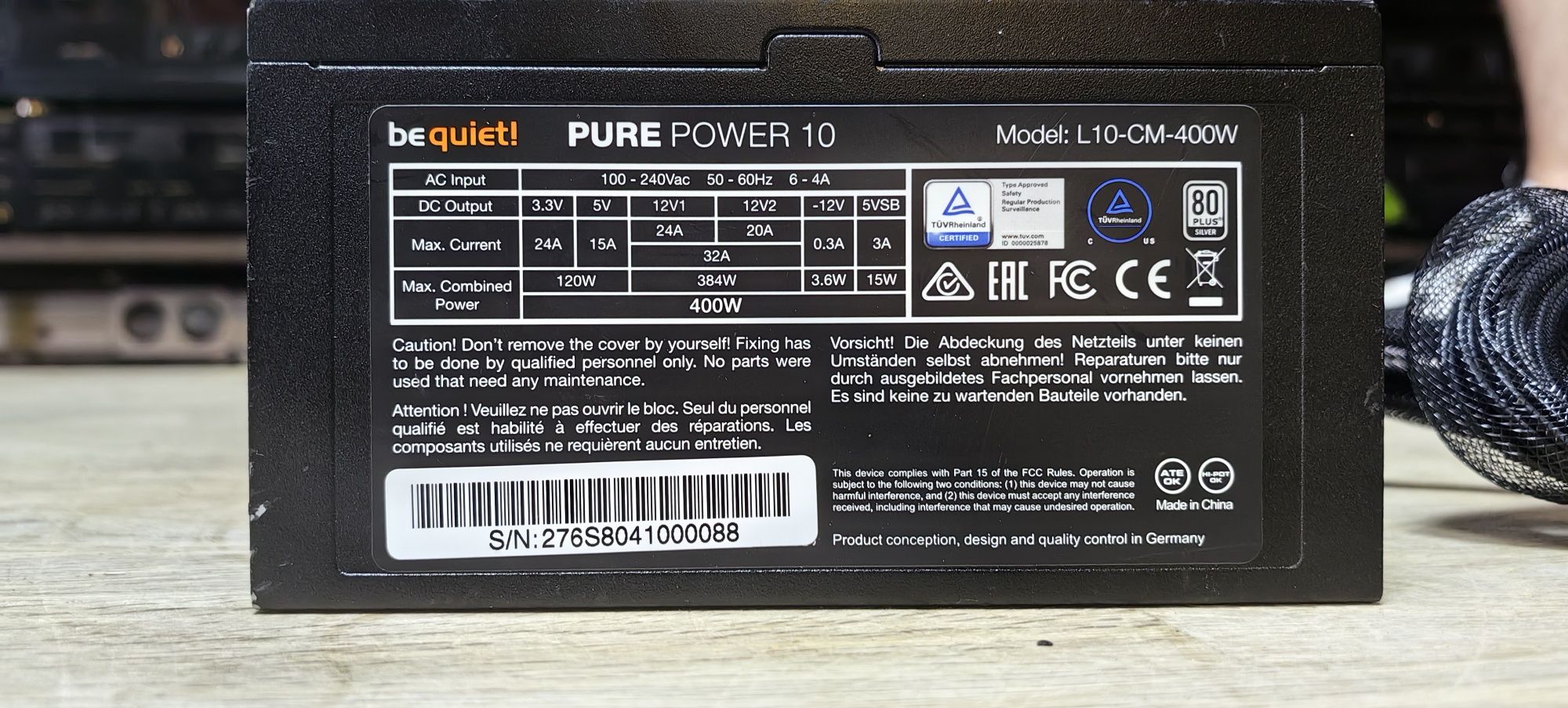 Блоки живлення для ПК be quite, Power, modular, yper series, wpm700