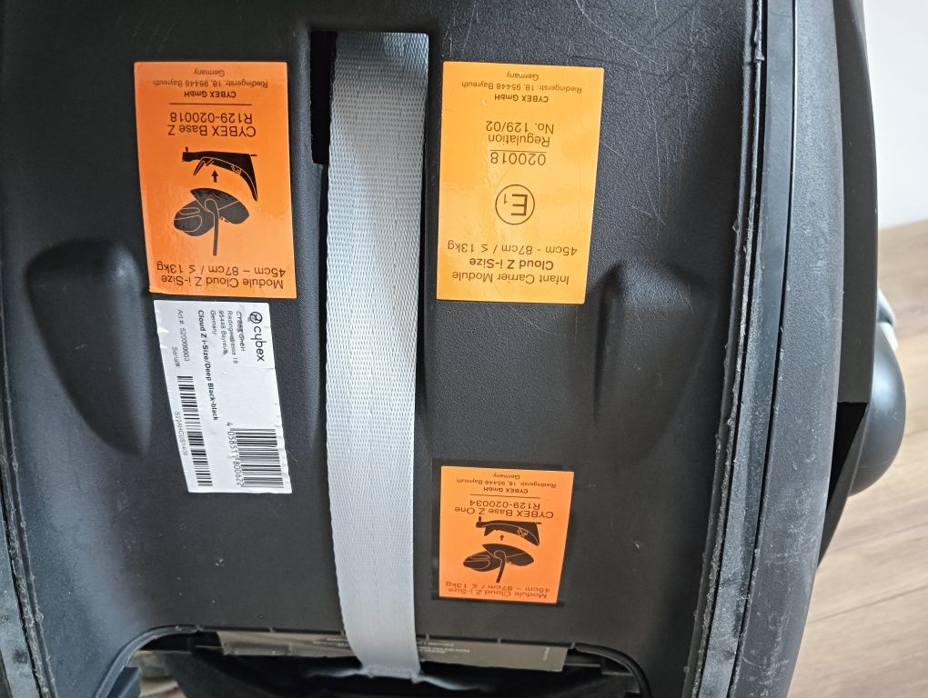 Cybex Cloud Z i-size  z bazą 360