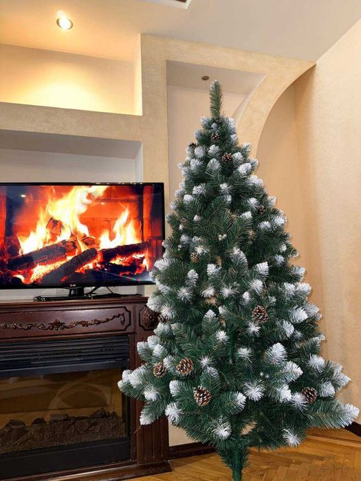 Ялинка "Елітна з шишками" 1.5м, 1.8м.
