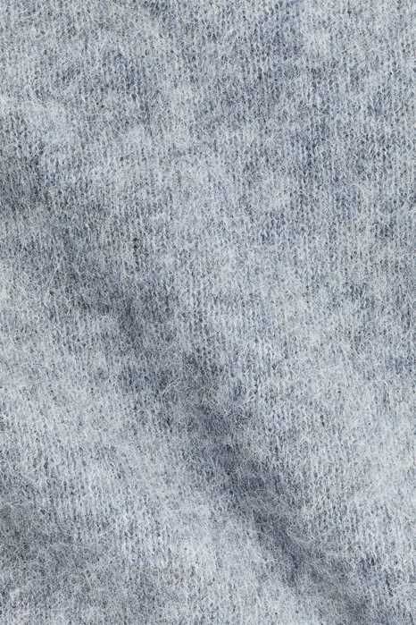 Sweter Premium XS nowa kolekcja oversize alpaka szary błękit PROMOCJA