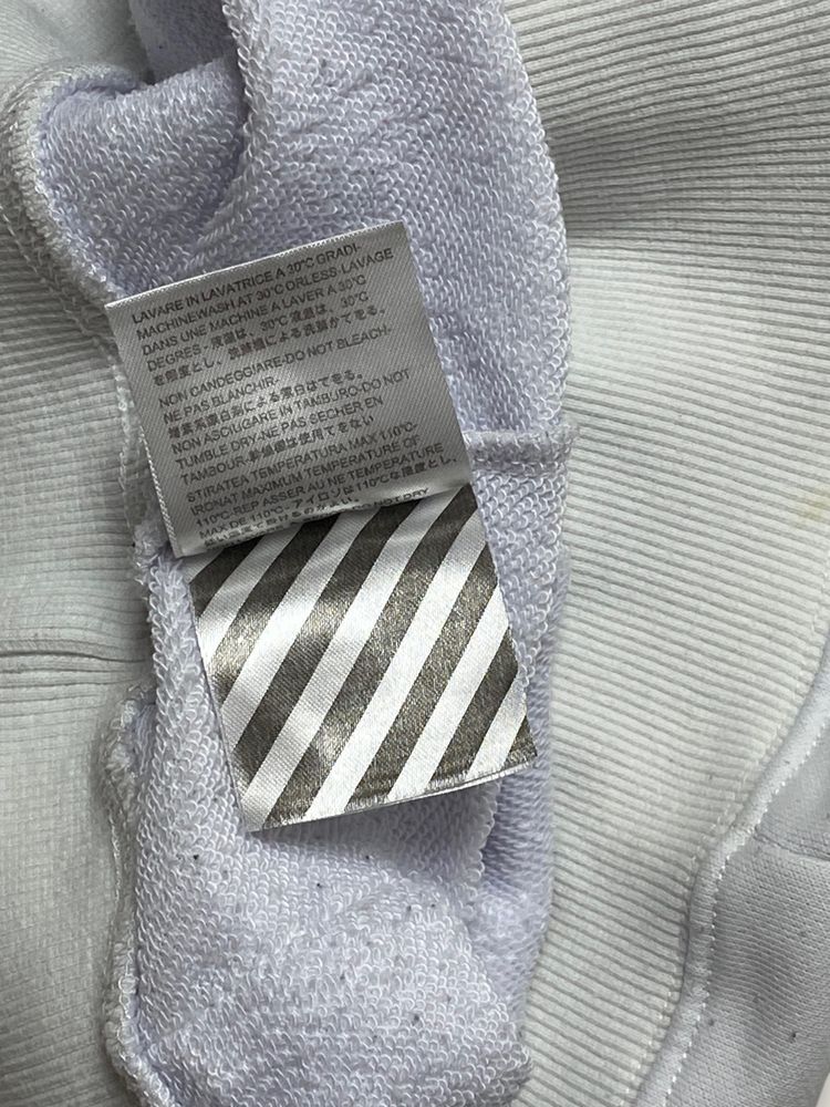 Продам кофту Off White велике лого худі балахон