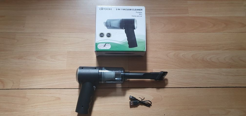 Odkurzacz przenośny USB bezprzewodowy akumulatorowy domu i samochodu