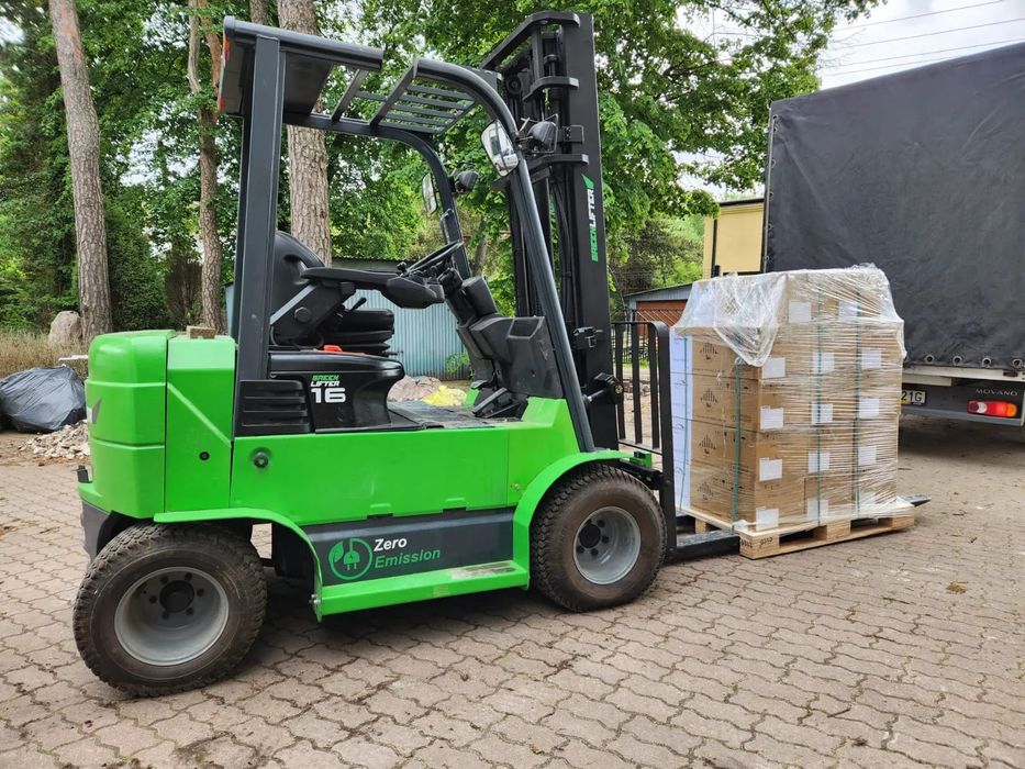 Toyota GREENLIFTER  WOZEK WIDŁOWY OGRODNICZY / nowa bateria litowa / GREENLIFTER 1600kg