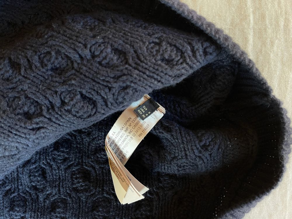 Poncho de lã da Massimo Dutti
