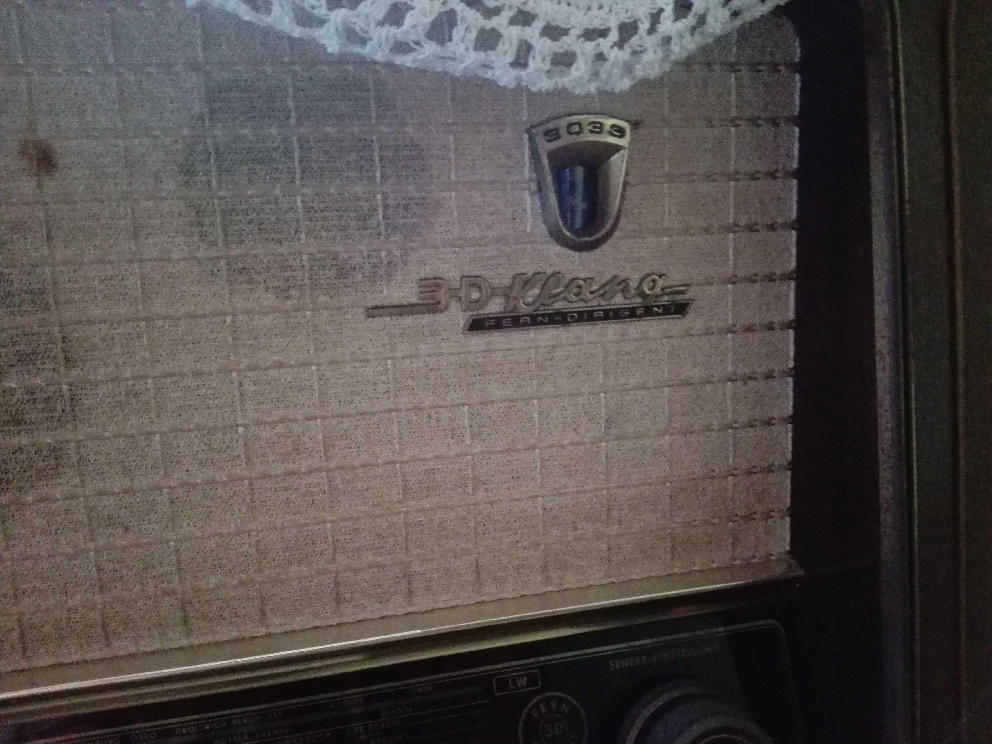 Okazja sprawne analogowe radio lampowe Grundig 1956 Germany zielone ok