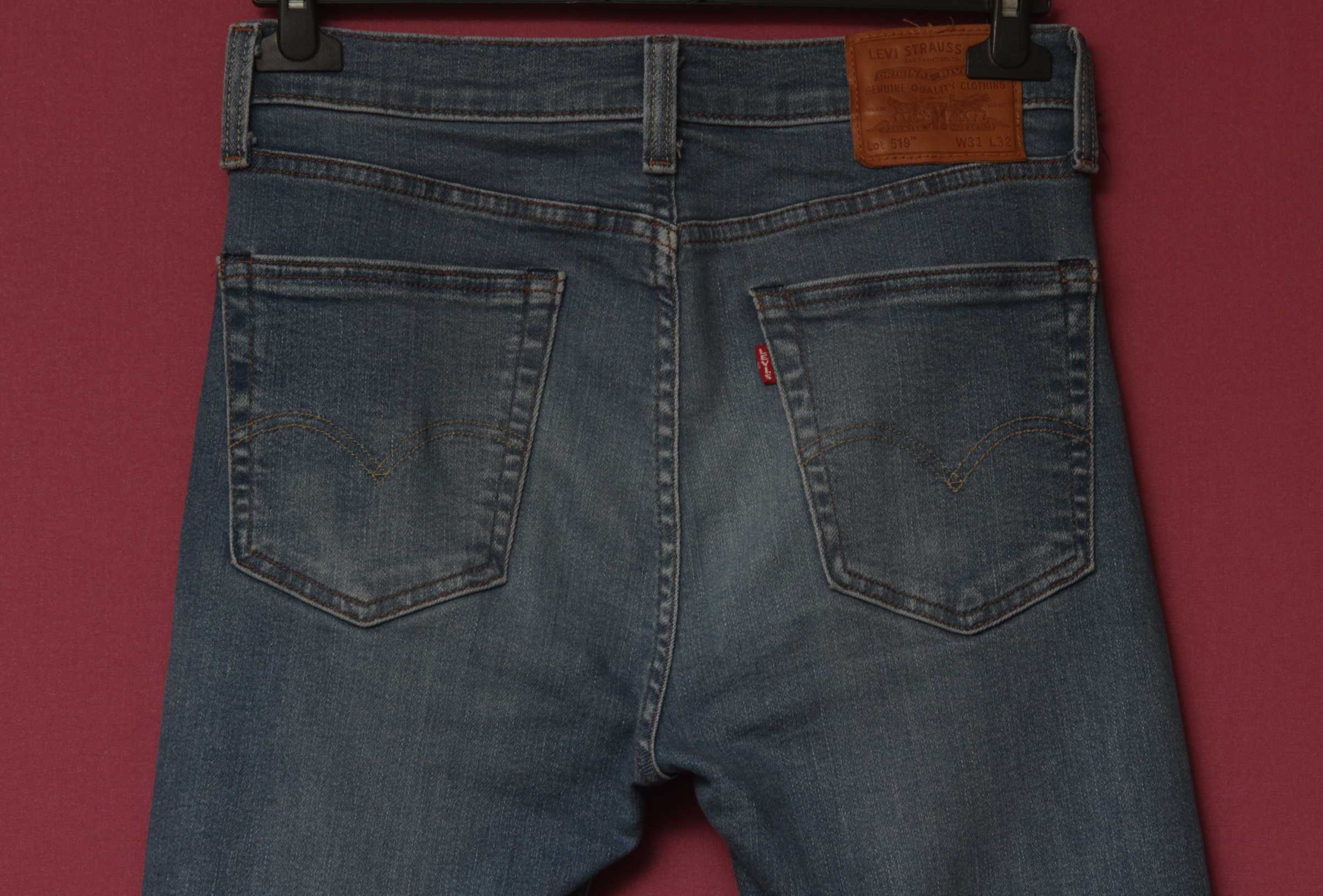 Levis Big E 31 32 джинсы зауженые