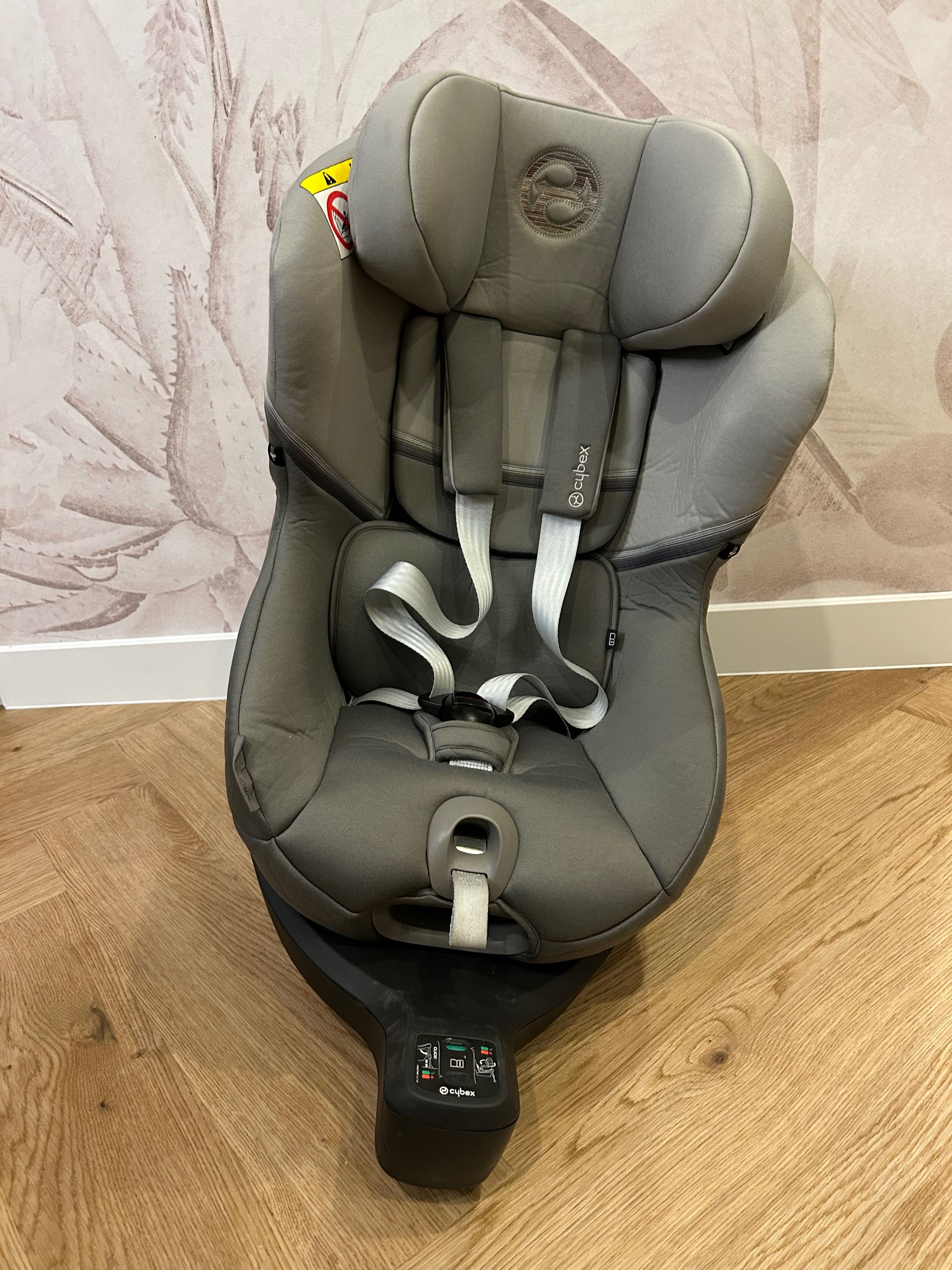 Cybex SIRONA SX2 I-SIZE Soho Grey RWF 0-18 kg bezwypadkowy stan bdb