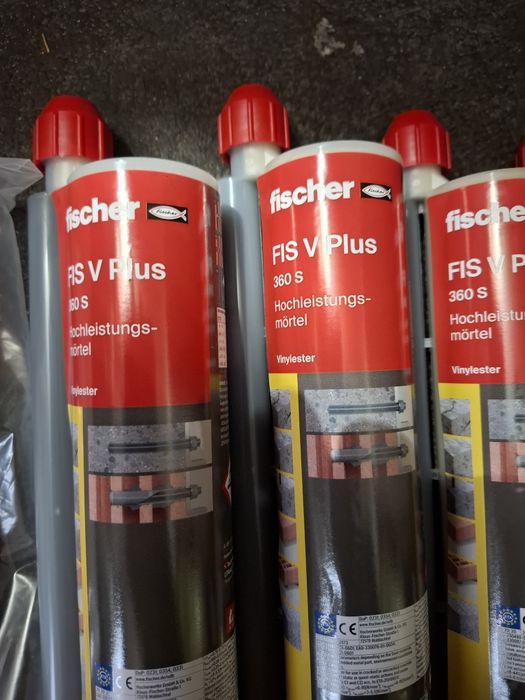 Fischer V plus 360 s zaprawa iniekcyjna 6sztuk 12 końcówek