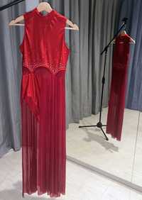 Vestido dança vermelho