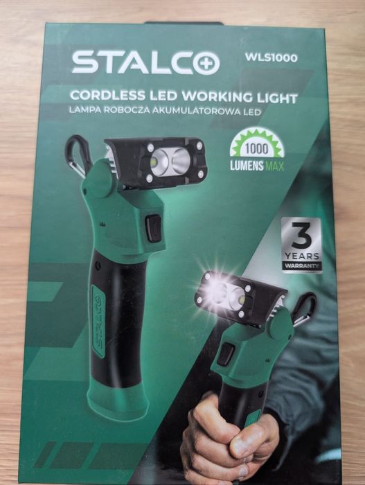 Lampa robocza akumulatorowa Stalco