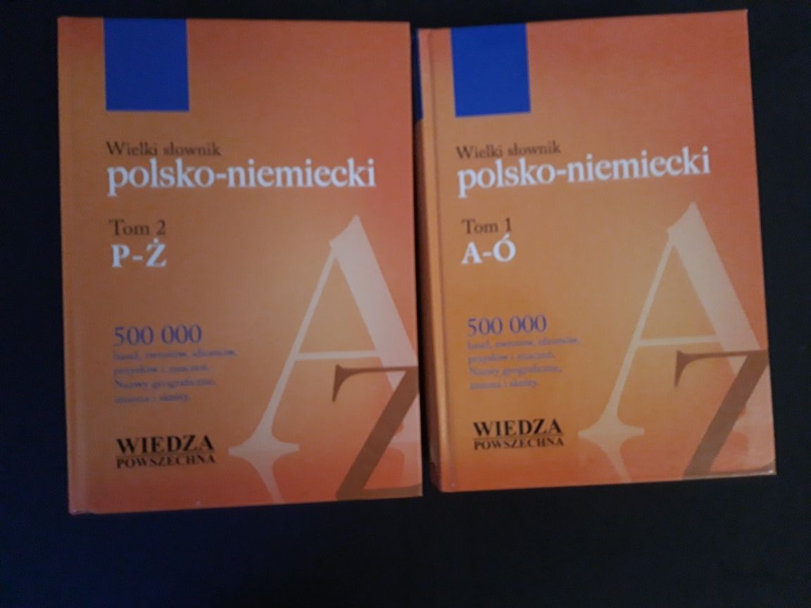 Słownik polsko- niemiecki tom 1 i 2