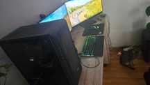 Komputer gamingowy Ryzen 7/Radeon 5500x/32gb ram + słuchawki i monitor