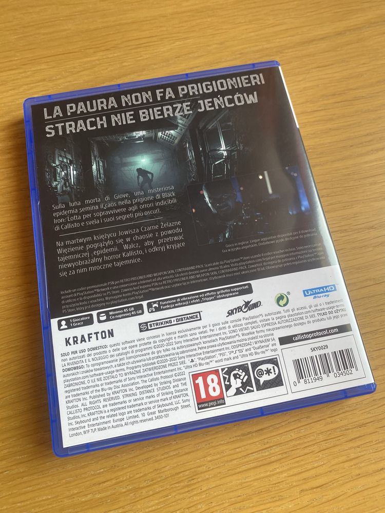 The Callisto Protocol Day One Edition / PS5