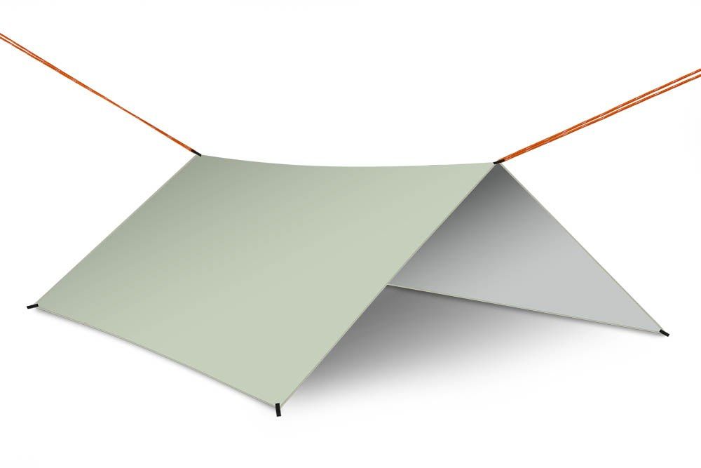 Płachta biwakowa namiot nad hamak 300cm ecru