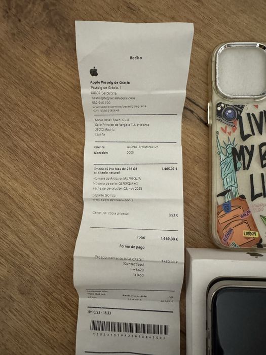 iPhone 15 Pro Max 256GB Neverlock