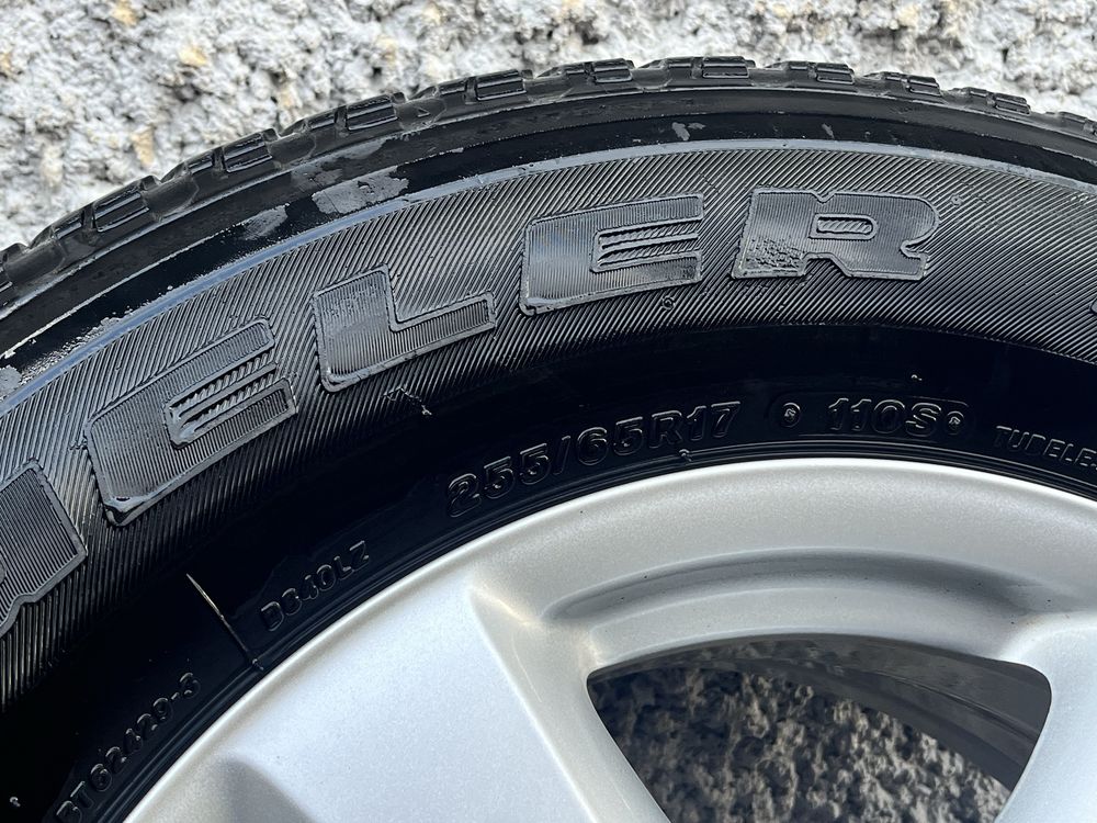 Alu felgi 17 isuzu d-max z oponami
