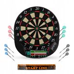 Elektroniczna tarcza do darta Ultrasport zestaw LED 27 gier 8 graczy