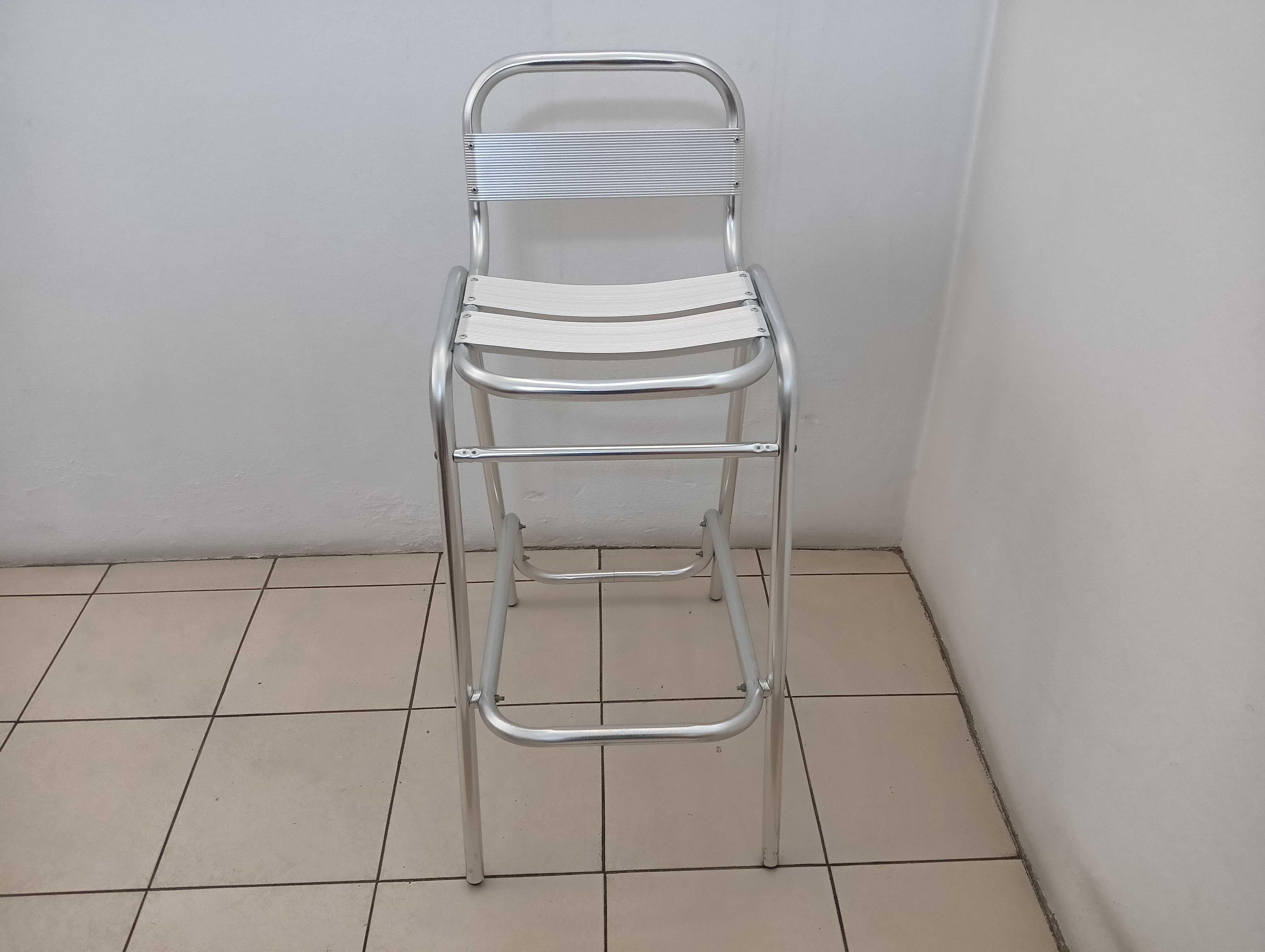 Cadeira alta alumínio