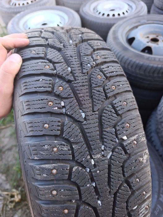 Koła VW T5 T6 5x120 opony 215/65/16C zima zimowe z kolcami 2024r.