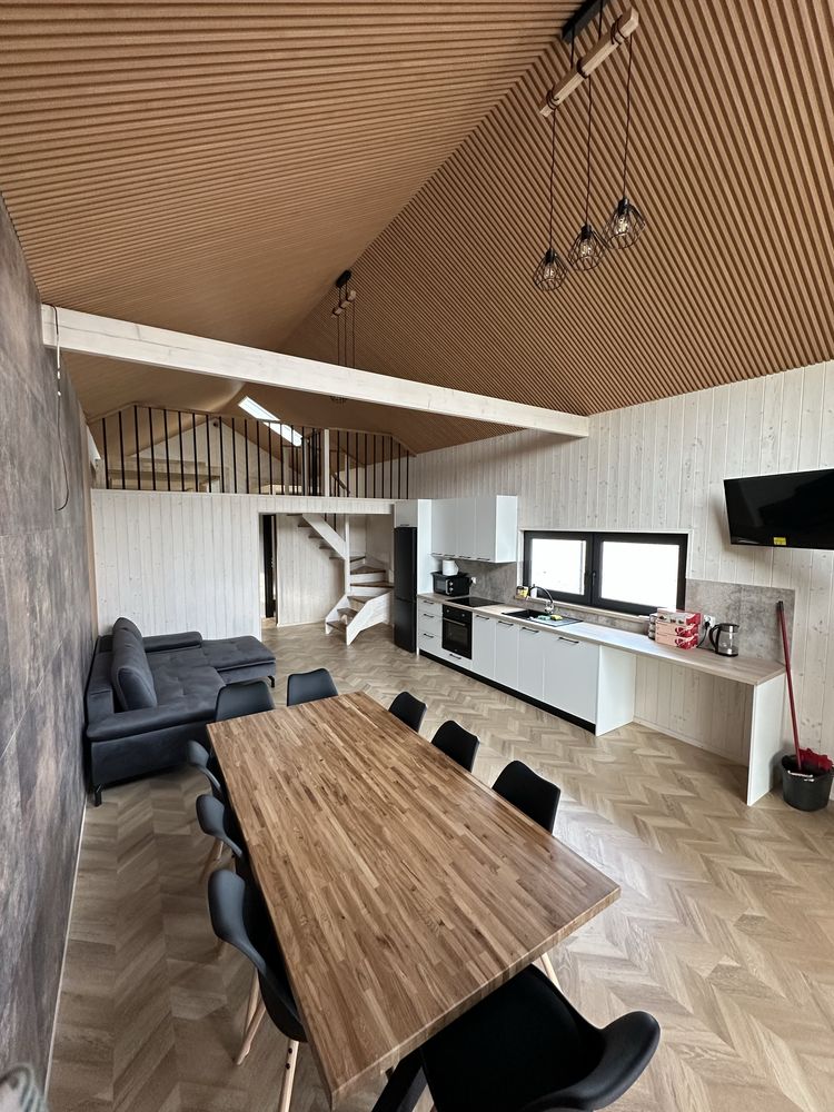 Domek na kaszubach 12 osob balia jacuzzi na wyłaczność prywatny staw