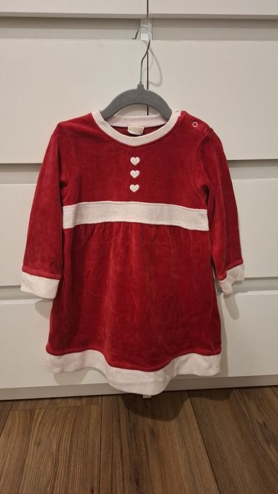 Sukienka na mikołajki 86 Lindex