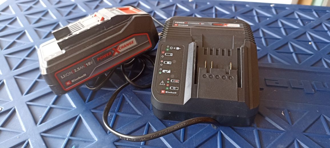 Bateria i ładowarka Einhell 18v