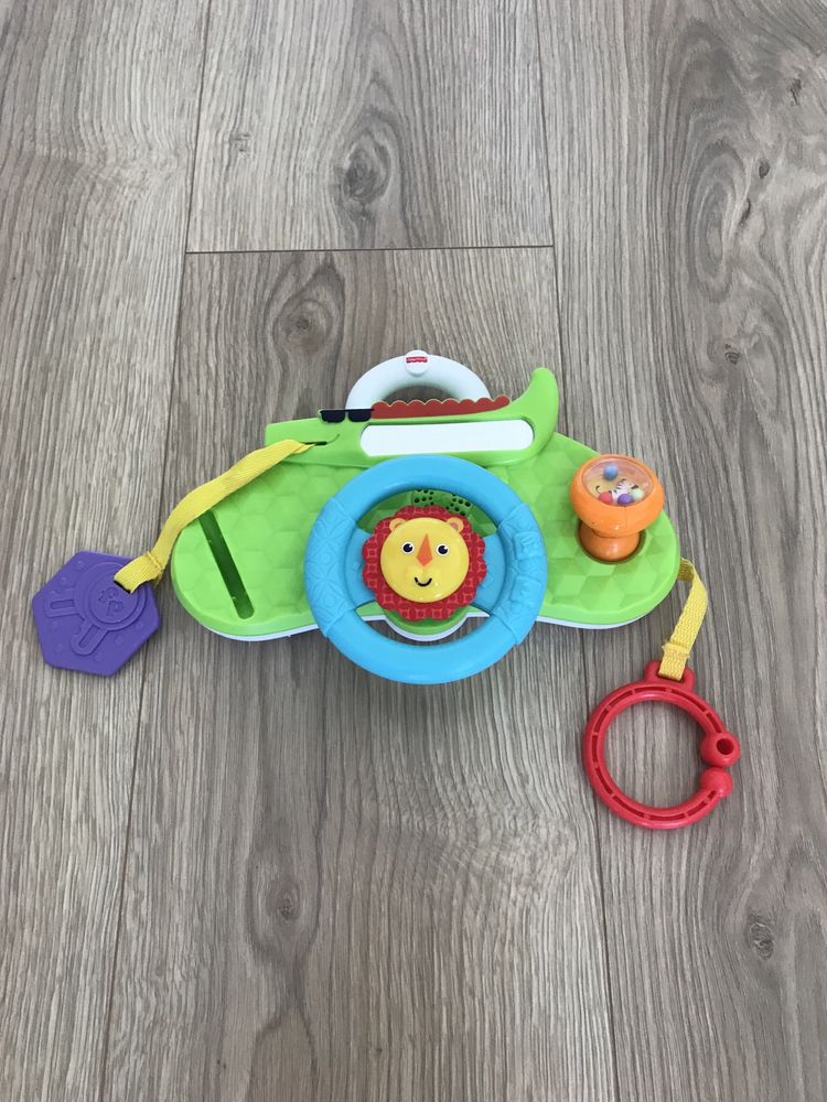 Muzyczna kierownica Fisher Price DYW53 przenośna