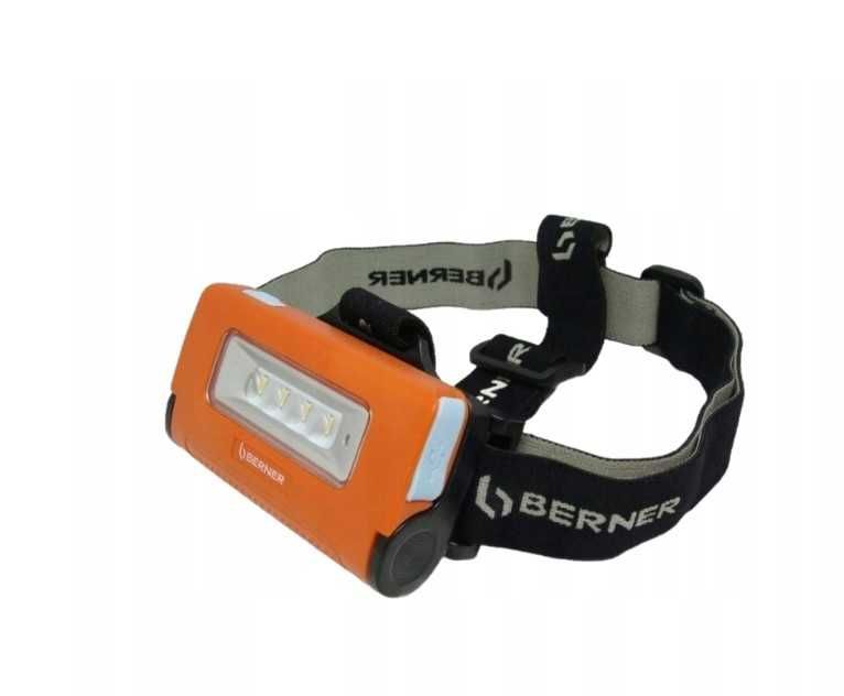 Super latarka czołowa do pracy, nie zabawka BERNER 335506