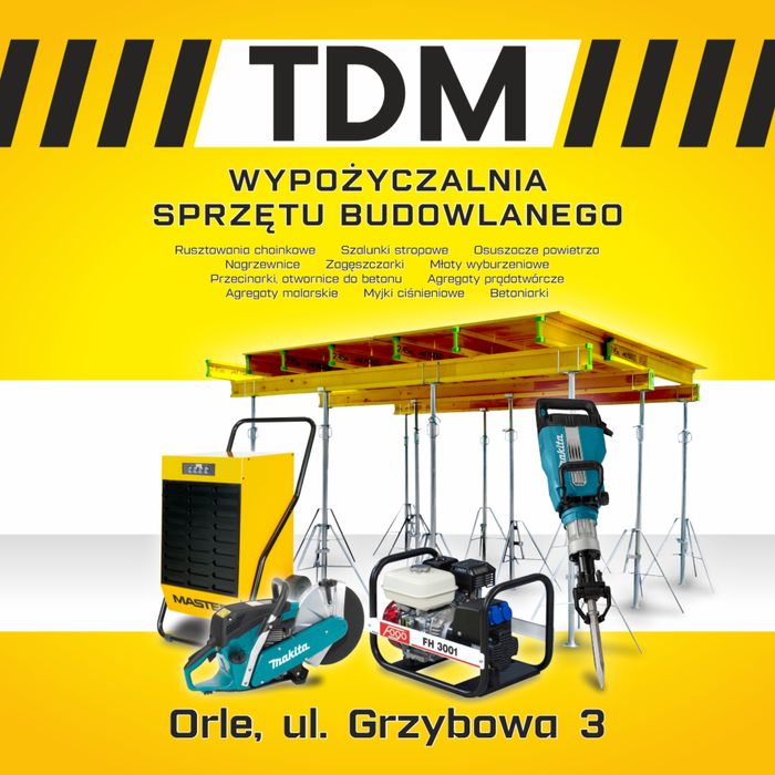 Zagęszczarka Skoczek Stopa wibracyjna Wynajem Wypożyczalnia Orle