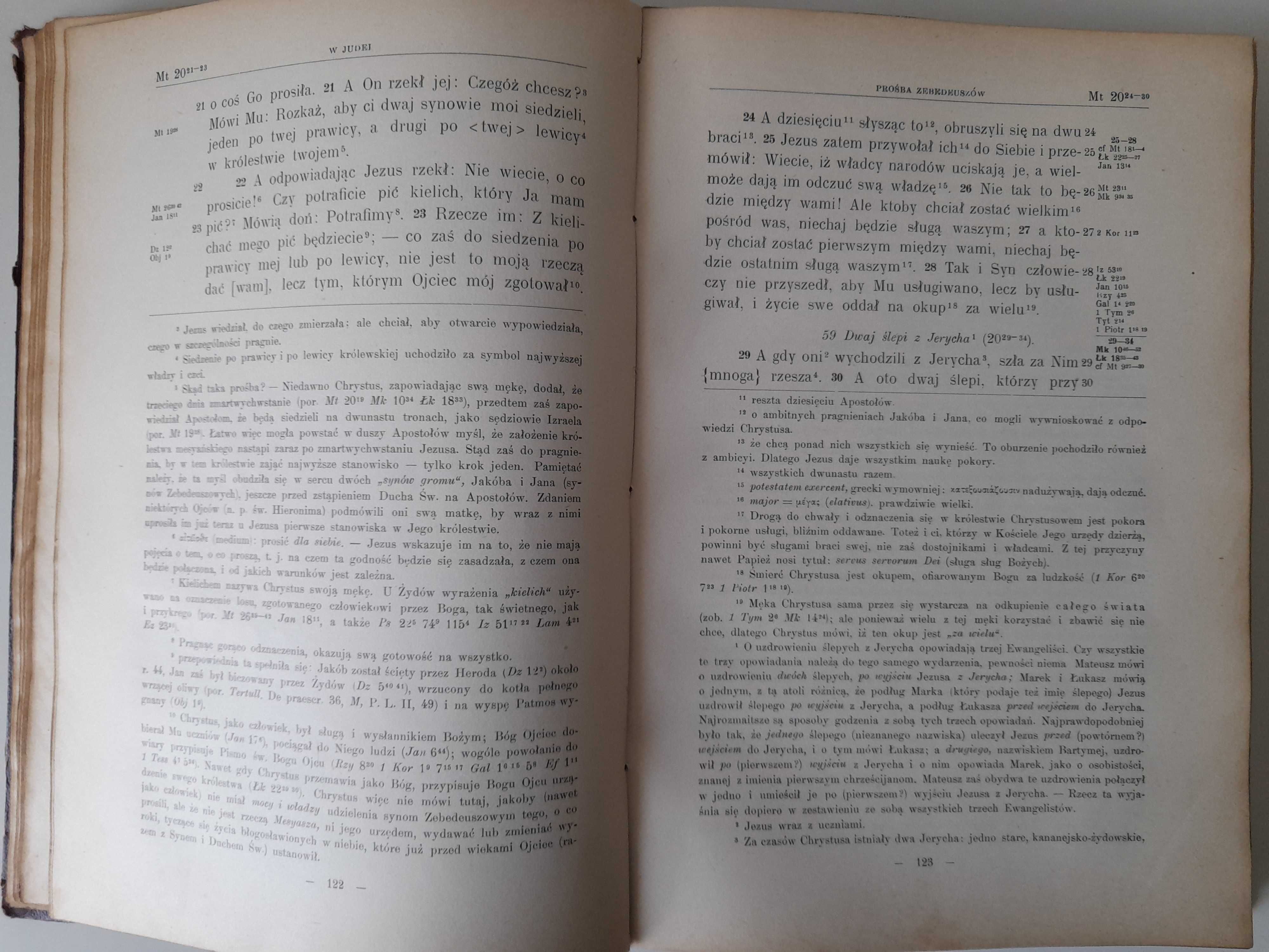 Nowy Testament - Cztery ewangelie Władysław Szczepański 1917