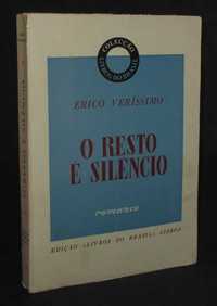 Livro O Resto é Silêncio Erico Veríssimo Livros do Brasil