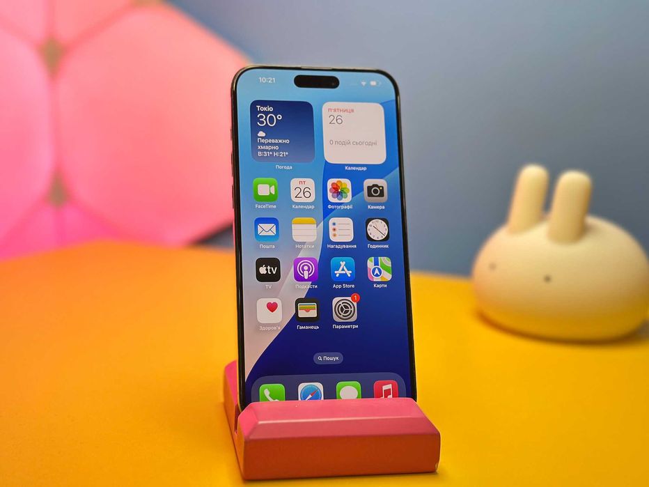 Смартфон Apple iPhone 15 Pro Max 256GB Blue (146982) Б/У З ГАРАНТІЄЮ