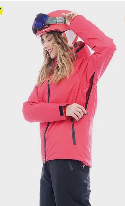 Гірськолижний костюм мембрана 10000 Brooklet лижний жіночий рожевий