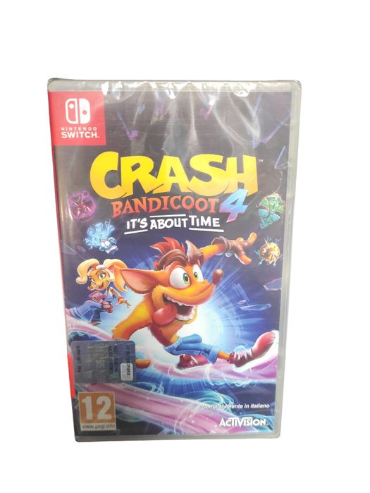 Na Lewara Gra Nintendo Switch Crash Bandicoot 4 It's About Time