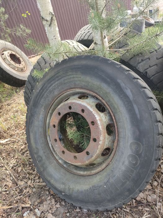 Felgi jelcz ciężarówka plus opony 7szt ~315/80 R 22,5 Jelcz Styer