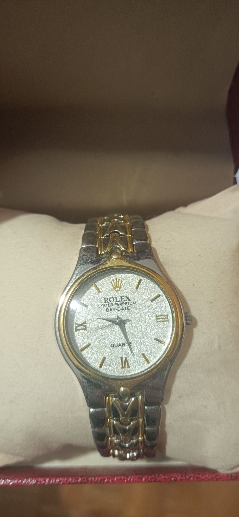 Relógio Rolex dourado & prateado
