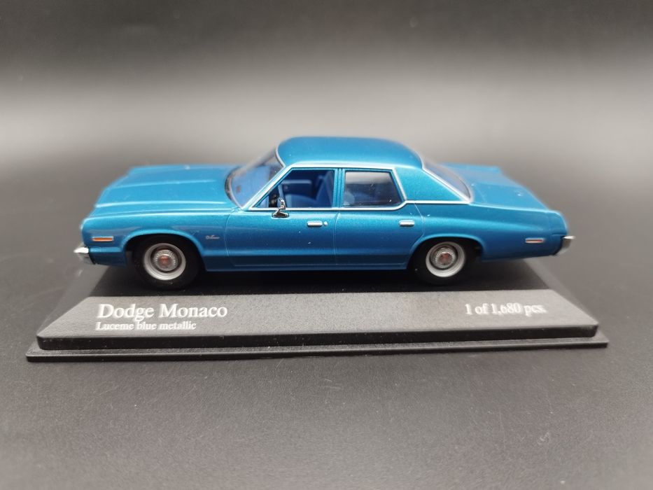 1:43 Minichamps 1974 Dodge Monaco model limit 1/1680