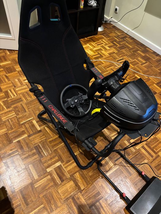 Thurstmaster T300 RS + Playseat chalange [Reforcado] + volante de F1