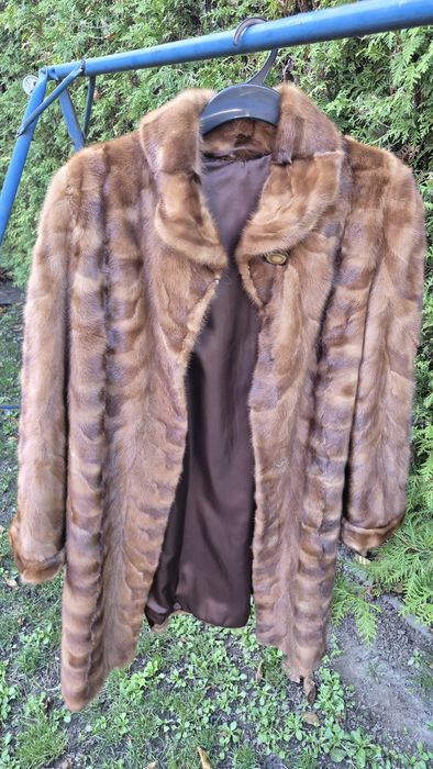 Naturalne Futro z norek rozmiar 44/46