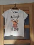 Damski bialy tshirt