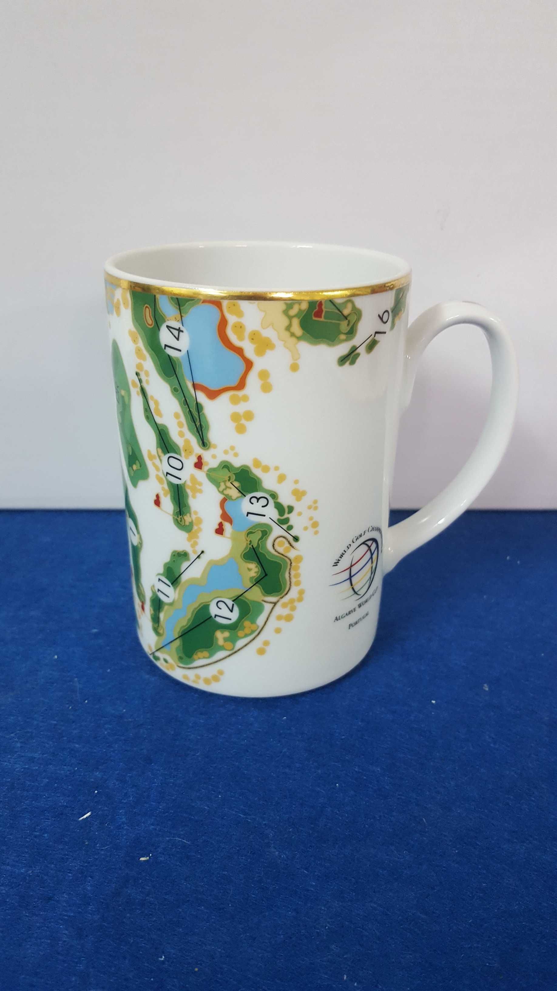 Caneca Publicitaria porcelana da Vista Alegre World Golf Championship