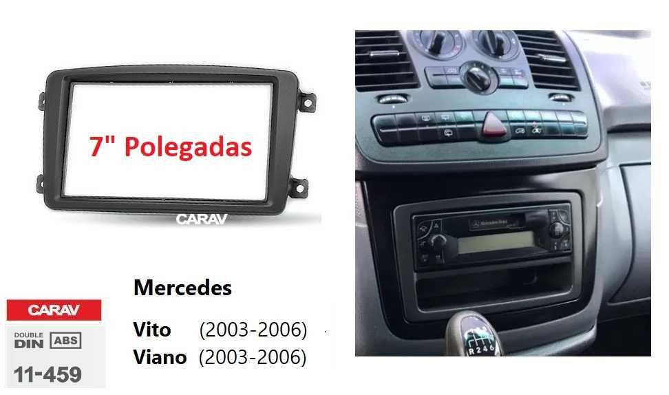 (NOVO) Rádio 2DIN • MERCEDES • Vito Viano (2006 a 2022) • GPS Android