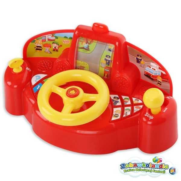 Symulator jazdy Kierownica Smily Play zabawka interaktywna