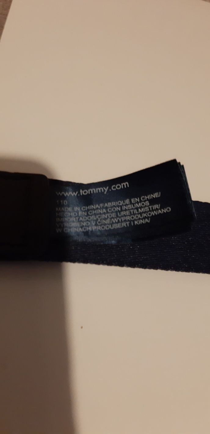 Pasek męski TOMMY HILFIGER - Tommy Jeans 110 cm nowy