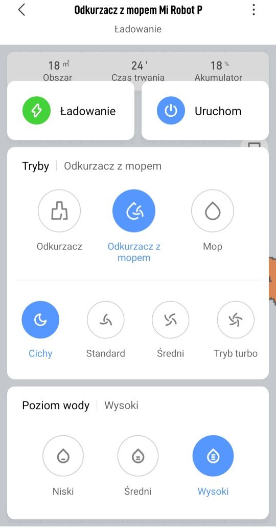 Robot sprzątający xiaomi mi robot vacuum pro biały
