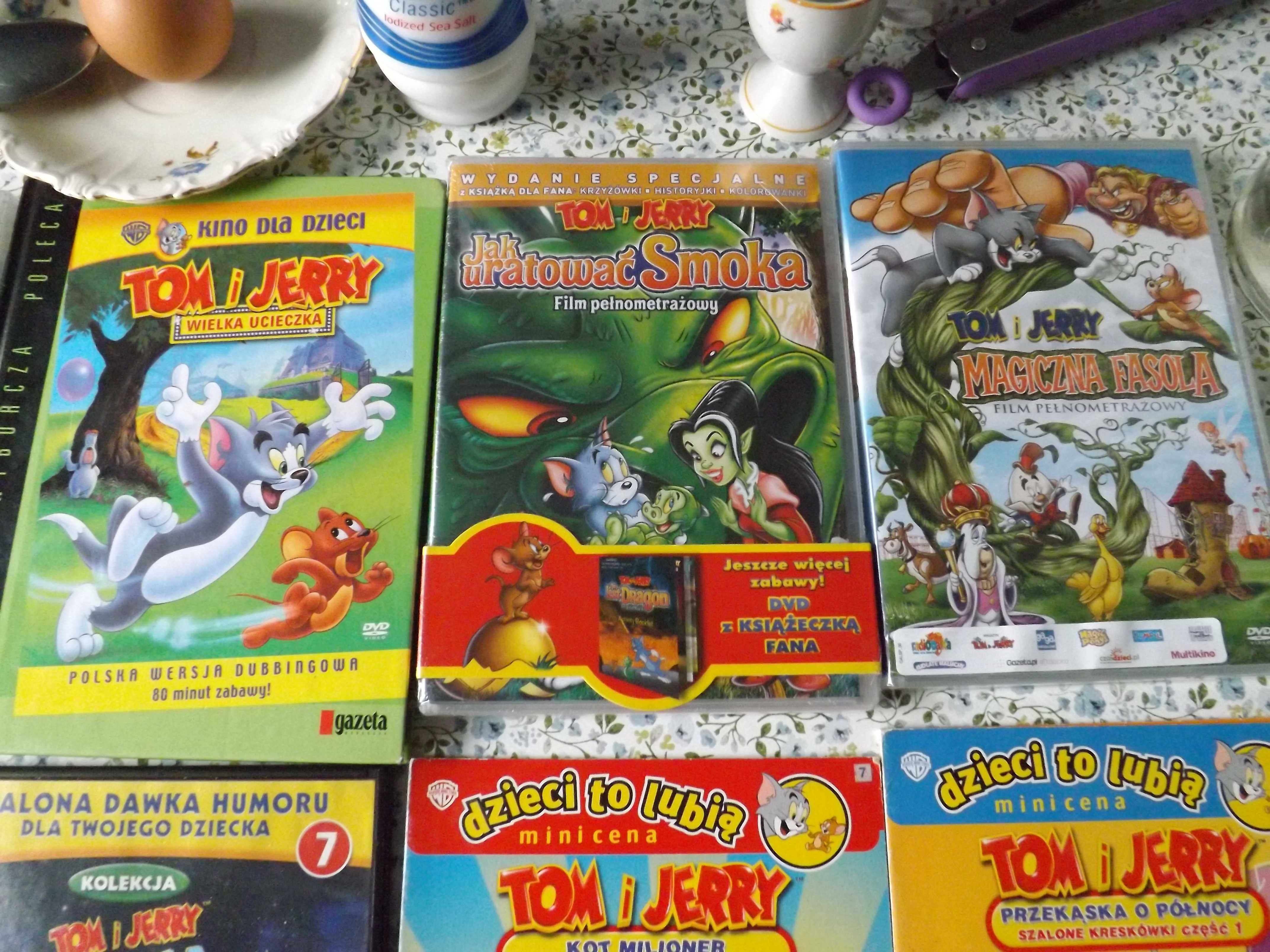 Tom i Jerry zestaw 13 bajek