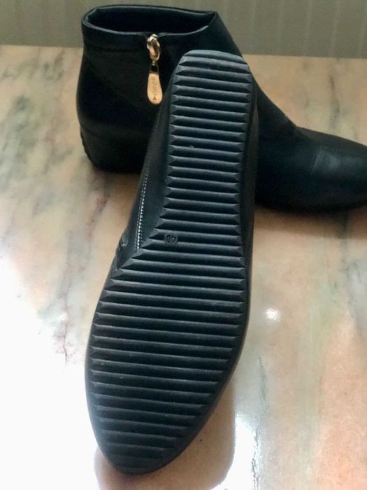 черевички шкіряні, жіночі (ботинки)