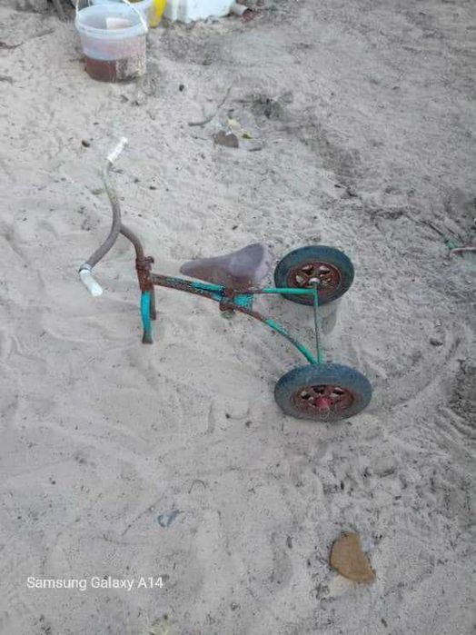 Stary mały rowerek dziecięcy PRL