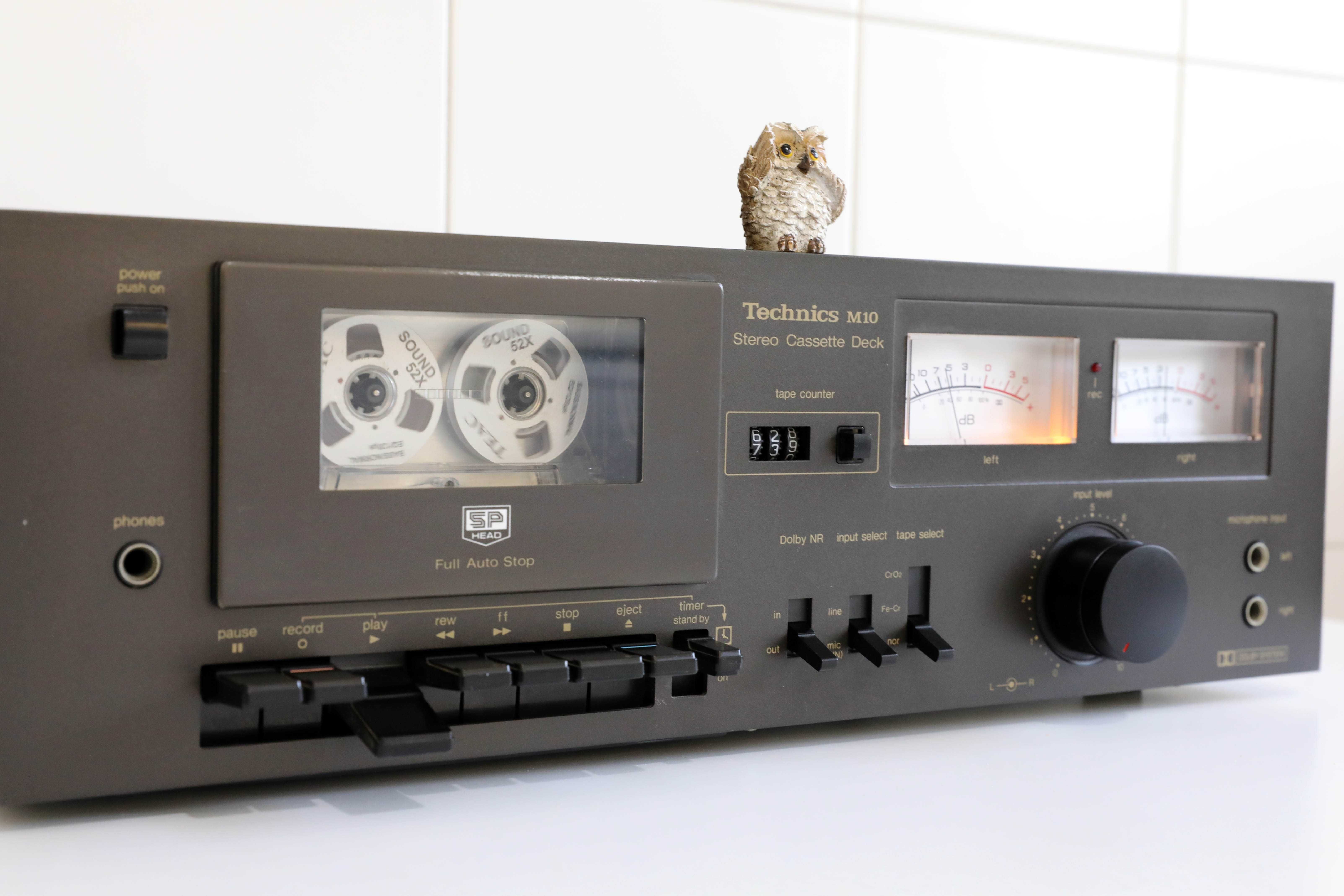 Technics M-10 Tape Deck Cassetes Vintage